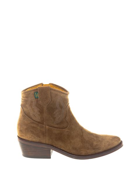 Light brown 68 oil ankle boot DAKOTA BOOTS | DKT68OIL-CAPPUCCINO